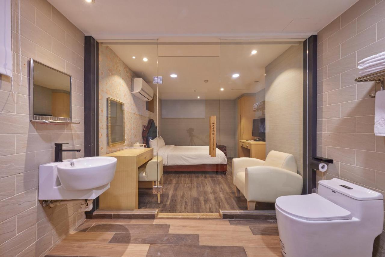 Kyokusui Hotspring Hotel Taipei Bagian luar foto